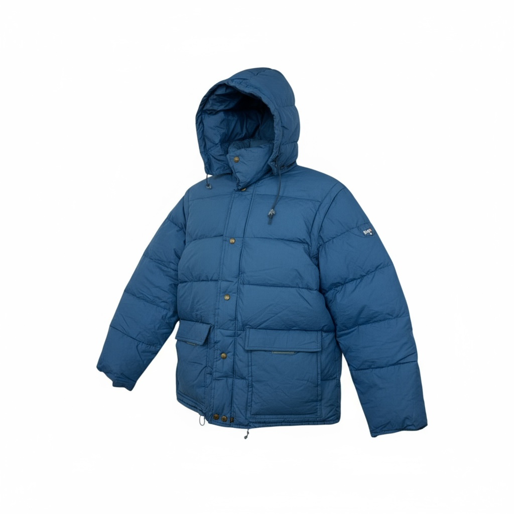 VINTAGE IVY OXFORD ΑΝΔΡΙΚΟ ΠΟΥΠΟΥΛΕΝΙΟ ΜΠΟΥΦΑΝ ΜΠΛΕ